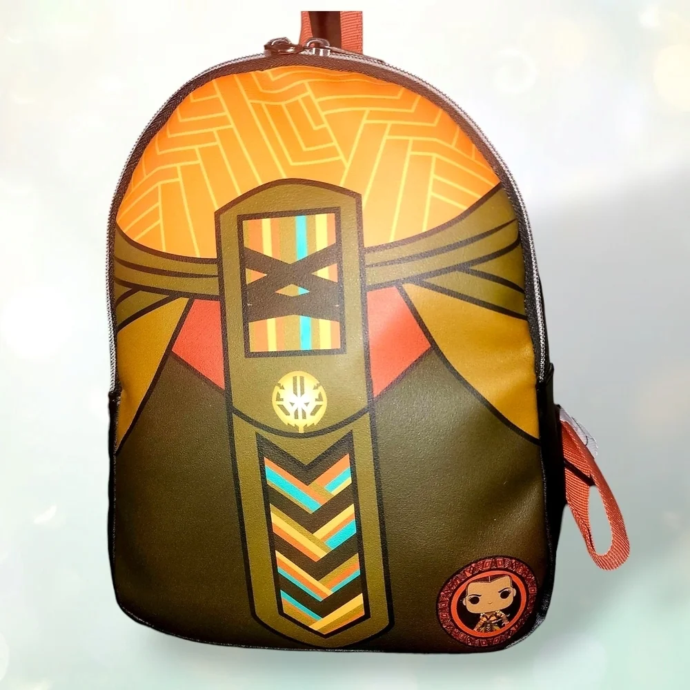 Funko Pop Marvel Black Panther Legacy Wakanda Forever mini backpack,